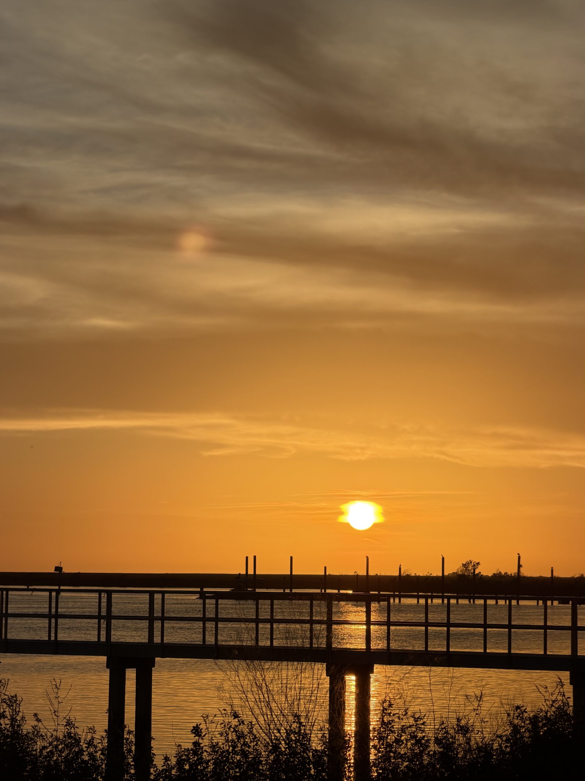 Sunset over Steinhatchee River